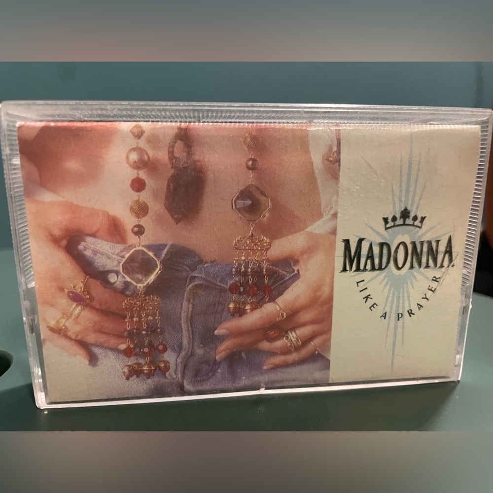 🙏 Vintage Madonna Like A Prayer 1989 Sire Records Cassette Tape 🙏